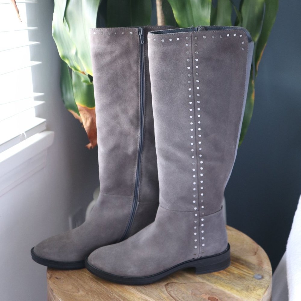 Steve Madden Zoe Suede Riding Boots